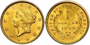 1 Dollar Vereinigten Staaten von Amerika (1776 - ) Gold 