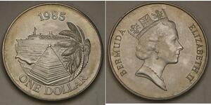 1 Dollar Bermuda Kupfer/Nickel Elizabeth II (1926-2022)