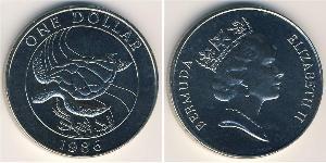 1 Dollar Bermuda Kupfer/Nickel Elizabeth II (1926-2022)