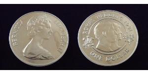1 Dollar Bermuda Kupfer/Nickel Elizabeth II (1926-2022)