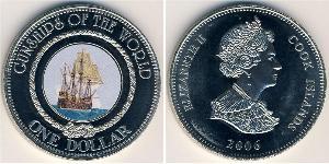 1 Dollar Cook Islands (1965 - ) Kupfer/Nickel Elizabeth II (1926-2022)