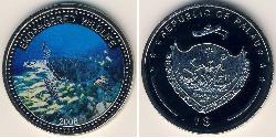 1 Dollar Palau Kupfer/Nickel 