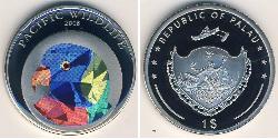 1 Dollar Palau Kupfer/Nickel 