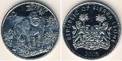 1 Dollar Sierra Leone (1961 - ) Kupfer/Nickel 