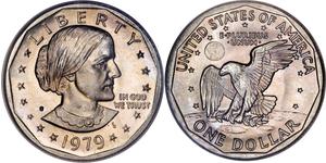 1 Dollar Vereinigten Staaten von Amerika (1776 - ) Kupfer/Nickel Susan Brownell Anthony (1820-1906)