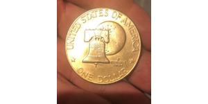 1 Dollar Vereinigten Staaten von Amerika (1776 - ) Kupfer/Nickel Dwight  Eisenhower (1890-1969)