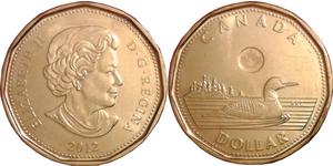 1 Dollar Kanada Messing Elizabeth II (1926-2022)