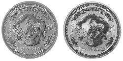 1 Dollar Australien (1939 - ) Silber Elizabeth II (1926-2022)