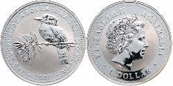 1 Dollar Australien (1939 - ) Silber Elizabeth II (1926-2022)