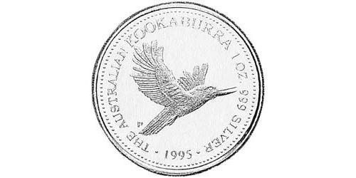 1 Dollar Australien (1939 - ) Silber Elizabeth II (1926-2022)