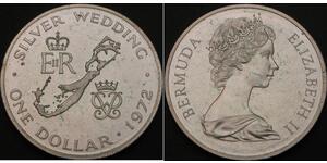 1 Dollar Bermuda Silber Elizabeth II (1926-2022)