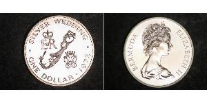 1 Dollar Bermuda Silber Elizabeth II (1926-2022)