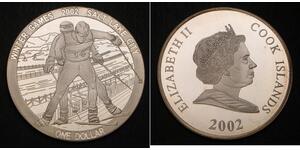 1 Dollar Cook Islands (1965 - ) Silber Elizabeth II (1926-2022)