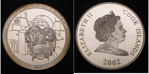 1 Dollar Cook Islands (1965 - ) Silber Elizabeth II (1926-2022)