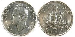 1 Dollar Kanada Silber Georg VI (1895-1952)