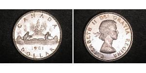 1 Dollar Kanada Silber Elizabeth II (1926-2022)