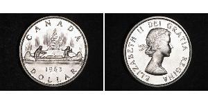 1 Dollar Kanada Silber Elizabeth II (1926-2022)