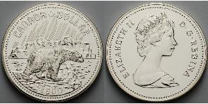 1 Dollar Kanada Silber Elizabeth II (1926-2022)