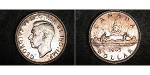 1 Dollar Kanada Silber Georg VI (1895-1952)