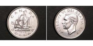 1 Dollar Kanada Silber Georg VI (1895-1952)