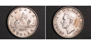 1 Dollar Kanada Silber Georg VI (1895-1952)