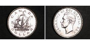 1 Dollar Kanada Silber Georg VI (1895-1952)