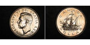1 Dollar Kanada Silber Georg VI (1895-1952)