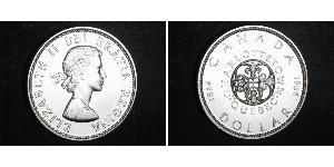 1 Dollar Kanada Silber Elizabeth II (1926-2022)