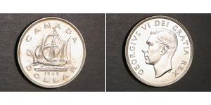 1 Dollar Kanada Silber Georg VI (1895-1952)
