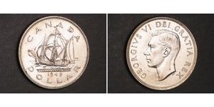 1 Dollar Kanada Silber Georg VI (1895-1952)
