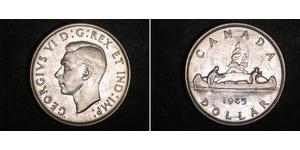 1 Dollar Kanada Silber Georg VI (1895-1952)