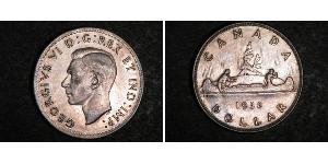 1 Dollar Kanada Silber Georg VI (1895-1952)