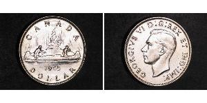 1 Dollar Kanada Silber Georg VI (1895-1952)