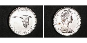 1 Dollar Kanada Silber Elizabeth II (1926-2022)