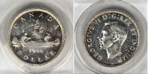1 Dollar Kanada Silber Georg VI (1895-1952)