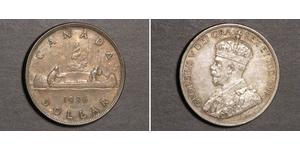 1 Dollar Kanada Silber George V (1865-1936)