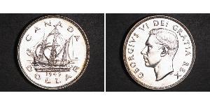 1 Dollar Kanada Silber Georg VI (1895-1952)