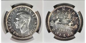 1 Dollar Kanada Silber Georg VI (1895-1952)