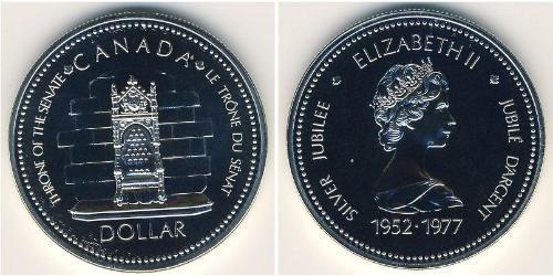 1 Dollar Kanada Silber Elizabeth II (1926-2022)