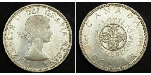 1 Dollar Kanada Silber Elizabeth II (1926-2022)