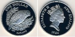 1 Dollar Neuseeland Silber 