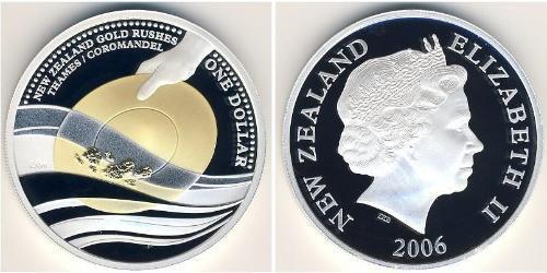 1 Dollar Neuseeland Silber 