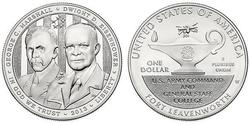 1 Dollar Vereinigten Staaten von Amerika (1776 - ) Silber Dwight  Eisenhower (1890-1969)