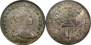 1 Dollar Vereinigten Staaten von Amerika (1776 - ) Silber Anne Willing Bingham (1764-1801)