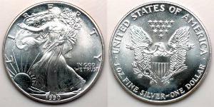 1 Dollar Vereinigten Staaten von Amerika (1776 - ) Silber 