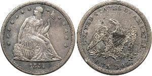 1 Dollar Vereinigten Staaten von Amerika (1776 - ) Silber 
