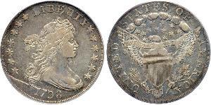1 Dollar Vereinigten Staaten von Amerika (1776 - ) Silber Anne Willing Bingham (1764-1801)