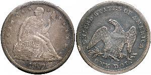1 Dollar Vereinigten Staaten von Amerika (1776 - ) Silber 