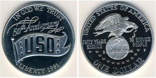 1 Dollar Vereinigten Staaten von Amerika (1776 - ) Silber 
