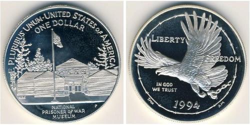 1 Dollar Vereinigten Staaten von Amerika (1776 - ) Silber 